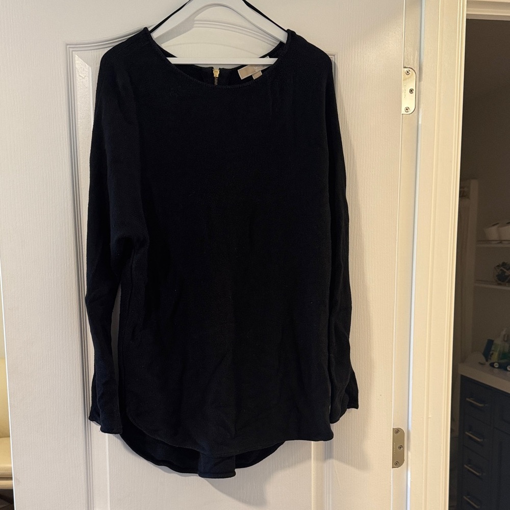 Michael Kors Black Long Sleeve Sweatshirt